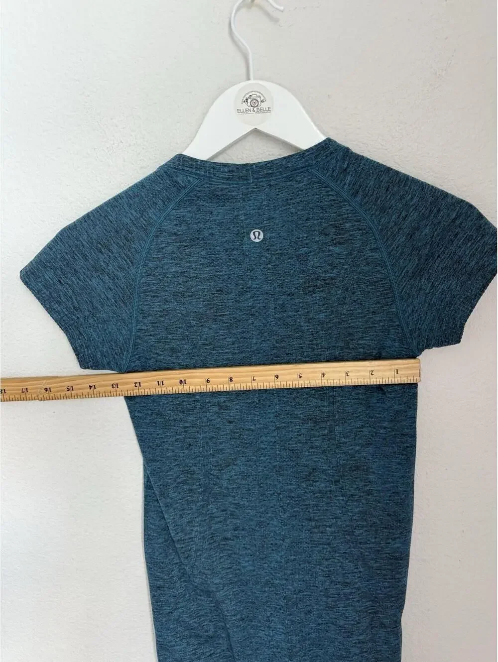 Lululemon Women‎ Bermuda Teal Black Mandala Swiftly Speed Short Sleeve Shirt 4
